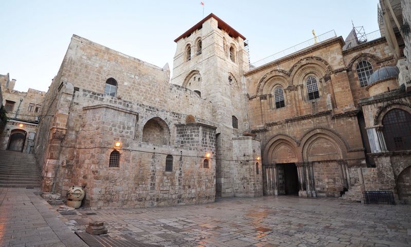 The Church of the Holy Sepulchre in Jerusalem